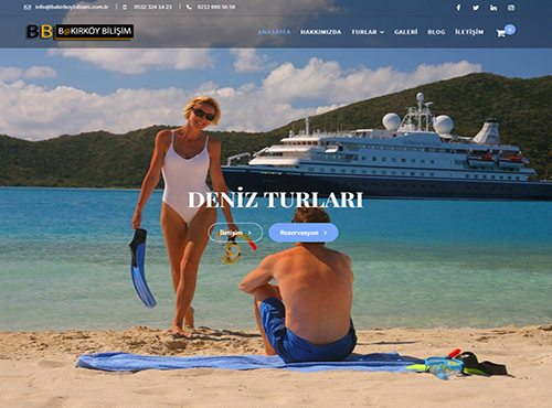 turizm web tasarım